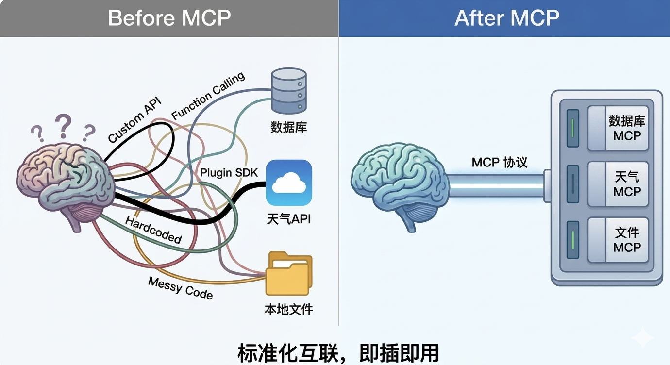使用MCP前后的对比
